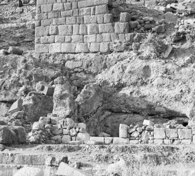  taş ve antalya arykanda Türkiye Asya gökyüzü tiyatroda bir