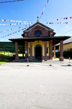  centenate eski kapalı tuğla St İtalya Lombardiya