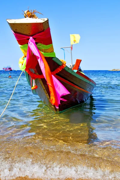 Barco proa el kho tao bahía isla —  Fotos de Stock