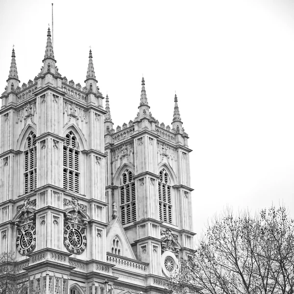 在伦敦的威斯敏斯特大教堂英国老建筑和 — 图库照片