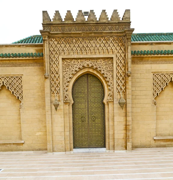 El chellah en Marruecos África vieja puerta romana — Foto de Stock