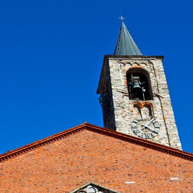 Saat Kulesi eski taş ve olması İtalya Avrupa'nın bina antika