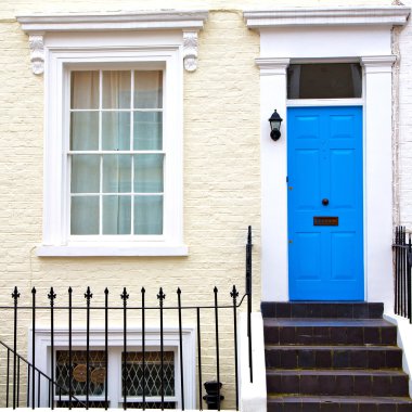 aşk engel tanımaz Londra england eski banliyö ve antika duvar