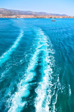 köpük ve köpük Yunanistan'dan Akdeniz  