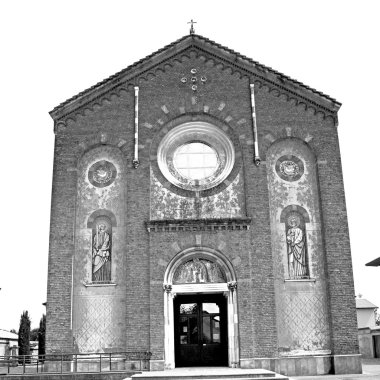 İtalya Avrupa'nın eski mimari bina milan din bir