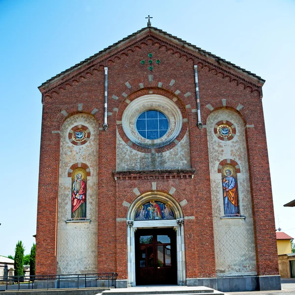 Construcción de arquitectura antigua en italia europa milan religion a —  Fotos de Stock