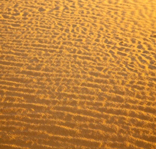 Afryka brązowy wydmy Sahary Maroka linii pustynia — Zdjęcie stockowe