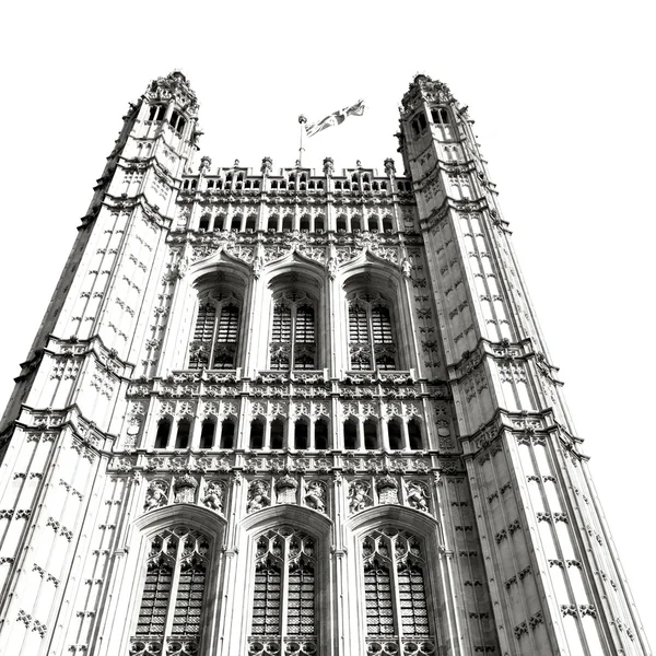 In london altes historisches parlament glasfenster struktur — Stockfoto
