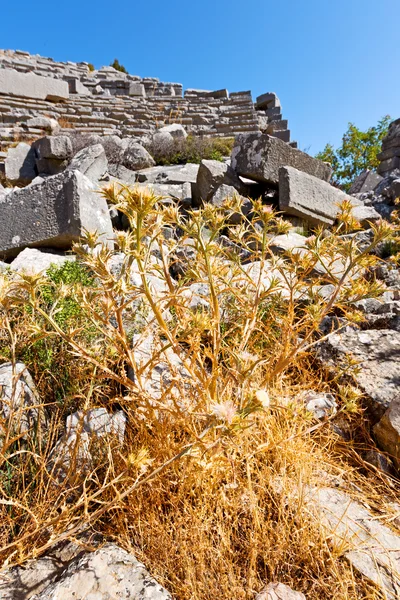 Le vieux temple et les ruines — Photo