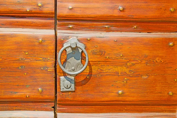 Europe en italie antique close brown lock gros plan — Photo