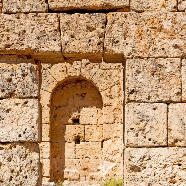 Buschtor in Athen die alte Säulensteinkonstruktion — Stockfoto