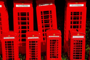 İngiltere'de Londra eski Hatıra kutusunu klasik İngiliz simgesi