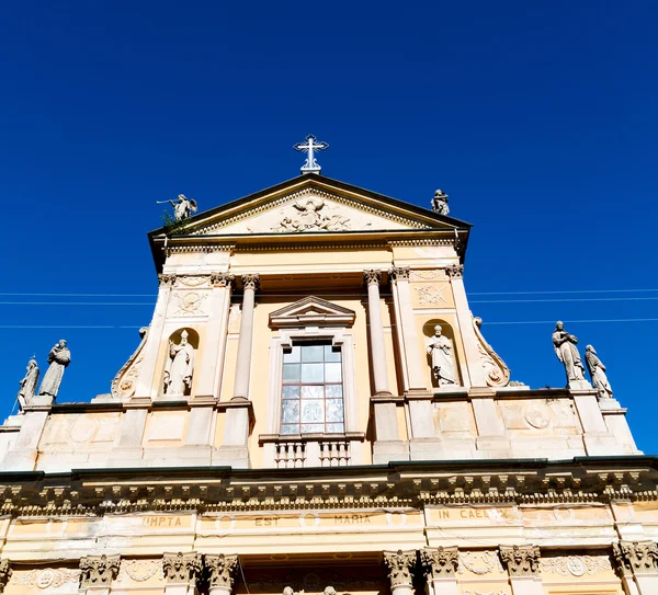 Histórico europeo viejo cristiano antiguo en italia milan religi —  Fotos de Stock