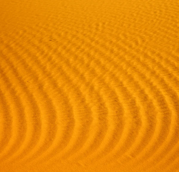 아프리카 사하라 모로코 사막 라인에 갈색 모래 언덕 — 스톡 사진