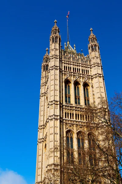 In Londons altem historischen Parlament — Stockfoto
