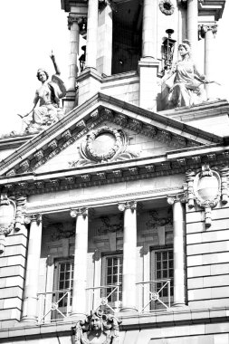 İngiltere'de Londra binalar Avrupa duvar ve Tarih