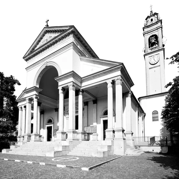 Bela arquitetura antiga em itália europa milan religião e su — Fotografia de Stock