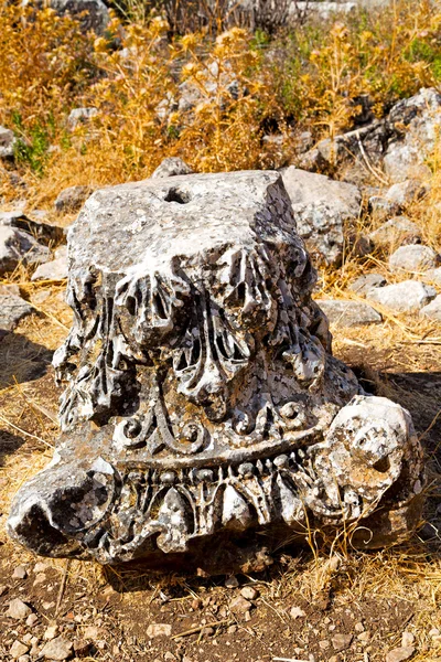 Anatólia património ruínas peru termessos — Fotografia de Stock