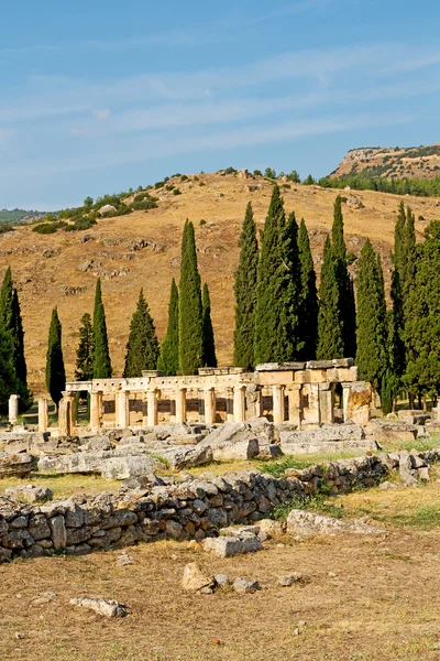 En de Romeinse tempel oude Azië Turkije — Stockfoto