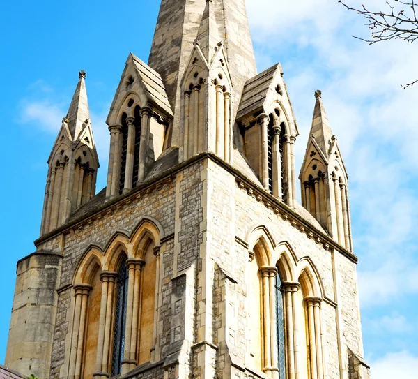 En notting hill england europe antigua construcción e historia — Foto de Stock