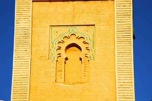 História África religião minarete e céu azul — Fotografia de Stock