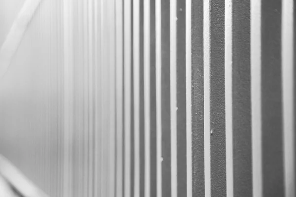 Abstrakt metall i englan london räcke stål och bakgrund — Stockfoto