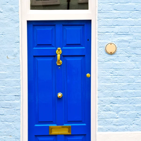 Notting Hill in London England alte Vorstadt und antike Mauer — Stockfoto