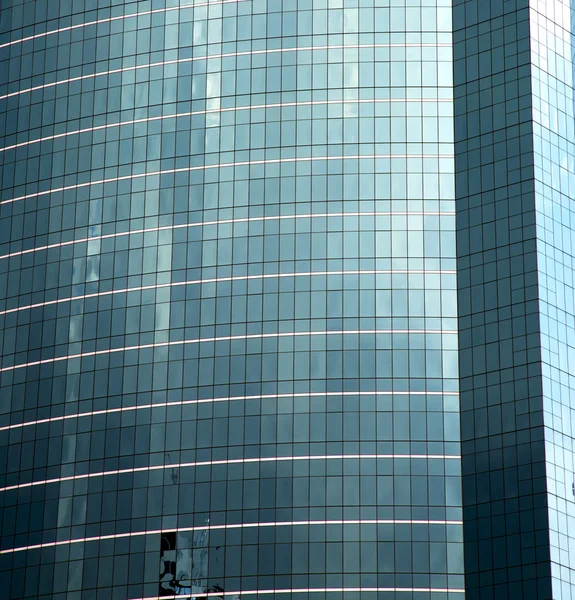 Ασία Ταϊλάνδη Μπανγκόκ κάποια μπλε ουρανοξύστης παραθύρου το — Φωτογραφία Αρχείου