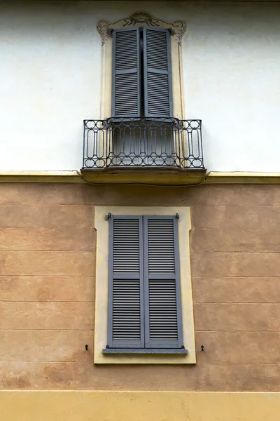 Terrasse der milano geschlossenen Ziegel abstrakten Gitter — Stockfoto