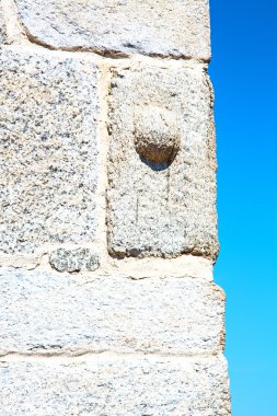 düşük renk gri ve antika İnşaat