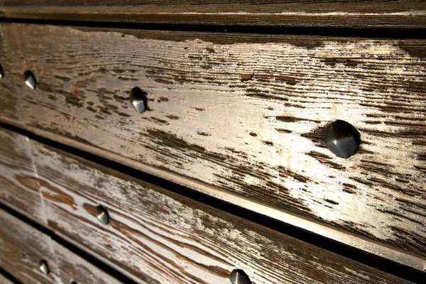 Cheglio une porte curch fermé lombardie — Photo