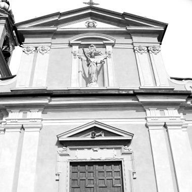 İtalya eski ancian ahşap ve geleneksel doku çivi kapıdan