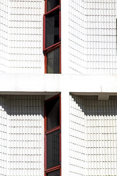 Palácios de tailândia bangkok templo janela abstrata — Fotografia de Stock