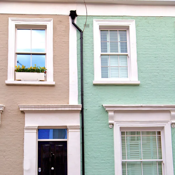 Notting hill area in london england alte vorstadt und antike — Stockfoto