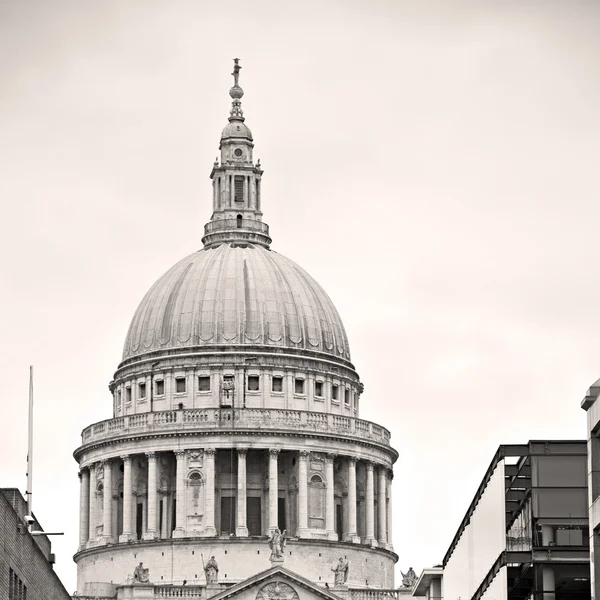 St paul cathédrale de Londres england vieille construction et religio — Photo