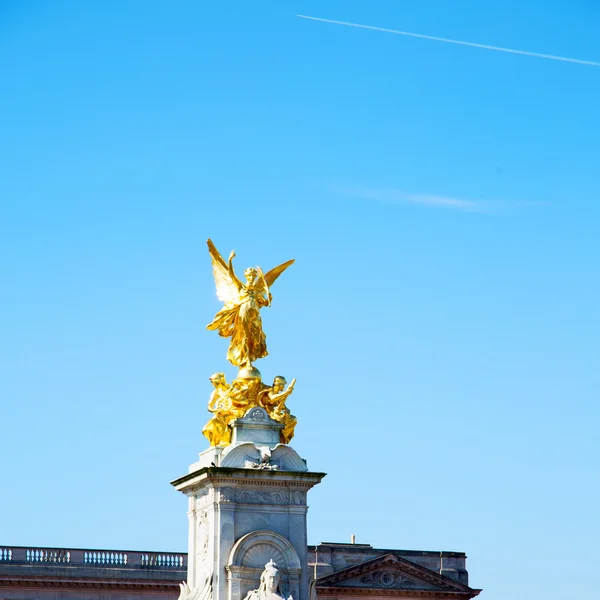 Marbre historique et statue dans la vieille ville de Londres — Photo