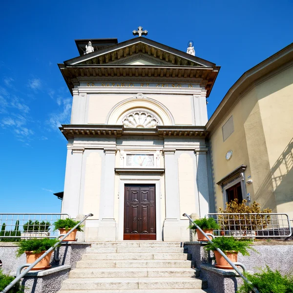 Heritage  old architecture in italy europe milan religion — Stock Photo, Image