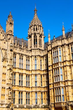eski Londra tarihi Parlamento cam  