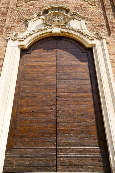 Iglesia samarate varese la entrada d mosaico — Foto de Stock