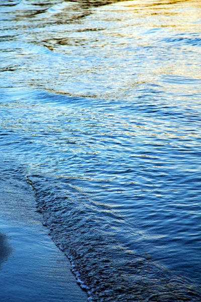 Baía de phangan resumo de um ouro azul — Fotografia de Stock