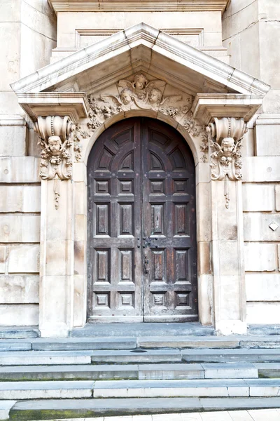 Tür st paul kathedrale im bau religion — Stockfoto