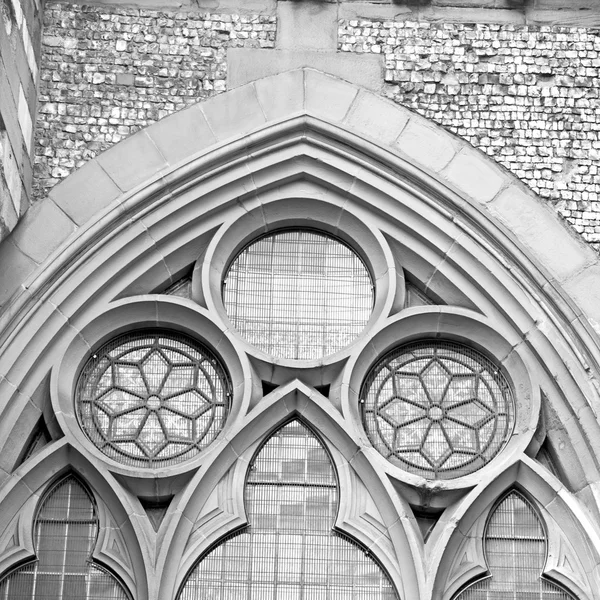 Porta catedral de Southwark em Londres Inglaterra construção antiga e — Fotografia de Stock