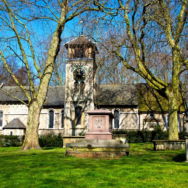 묘지 영국에서 유럽 오래 된 건축 및 역사 — 스톡 사진