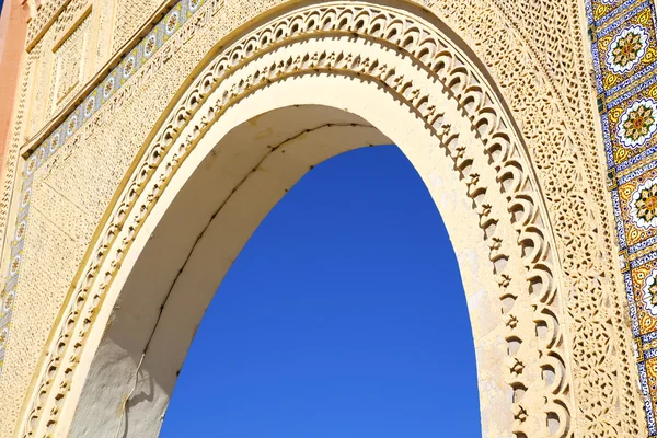 Morocco arch in africa — Stock Photo, Image