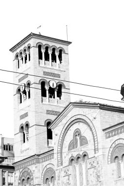 Atina Kiklad Adaları Yunanistan eski mimari ve Rum köyü t