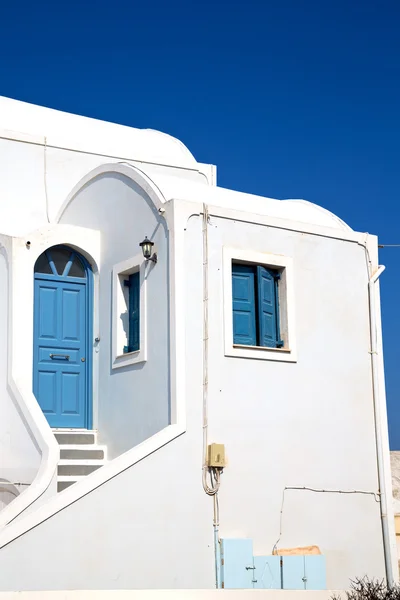 House in santorini greece  old — Stock Photo, Image