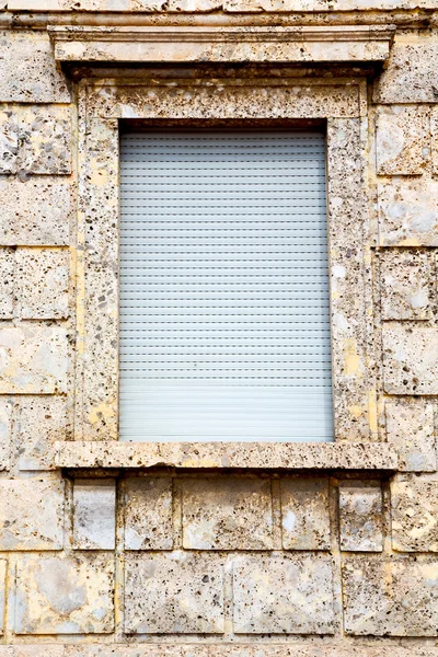 En europa milan veneciana pared ciega — Foto de Stock