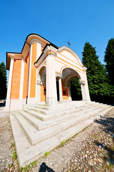 Stary pomnik architektury w Włochy religii i — Zdjęcie stockowe