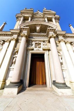 Lombardy busto arsizio eski kilise kapalı  
