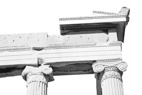 Historische Athene in Griekenland de oude architectuur en historica — Stockfoto